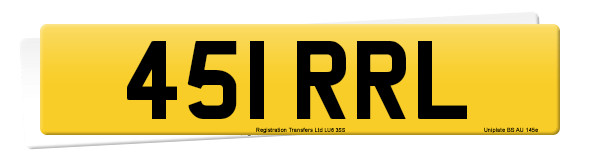 Registration number 451 RRL